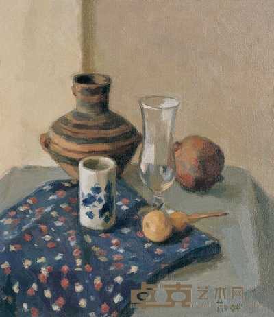 芃芃 2004年作 静物 52×45cm